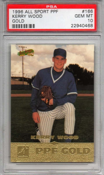 Kerry Wood SIGNED AUTOGRAPHED 1995 Best First Round Draft Pick Rookie Card  #130