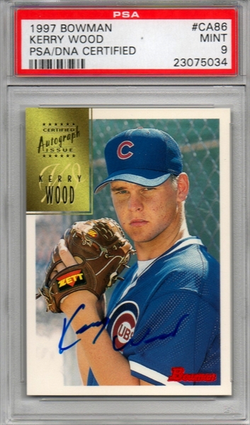 Kerry Wood  PSA AutographFacts℠