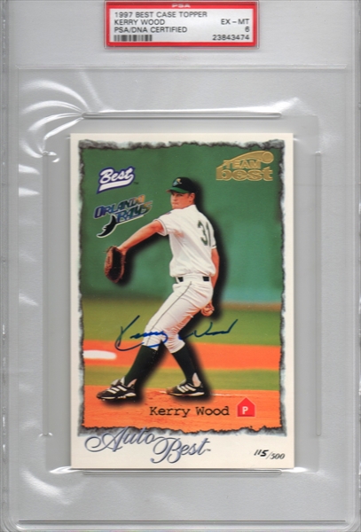 2001 EX - [Base] - Essential Credentials Now #45 - Kerry Wood /299