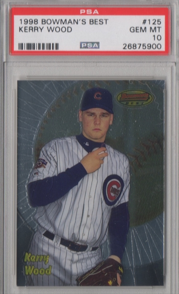 1998 Bowman Scout's Choice #SC9 Kerry Wood - NM-MT - The Dugout Sportscards  & Comics