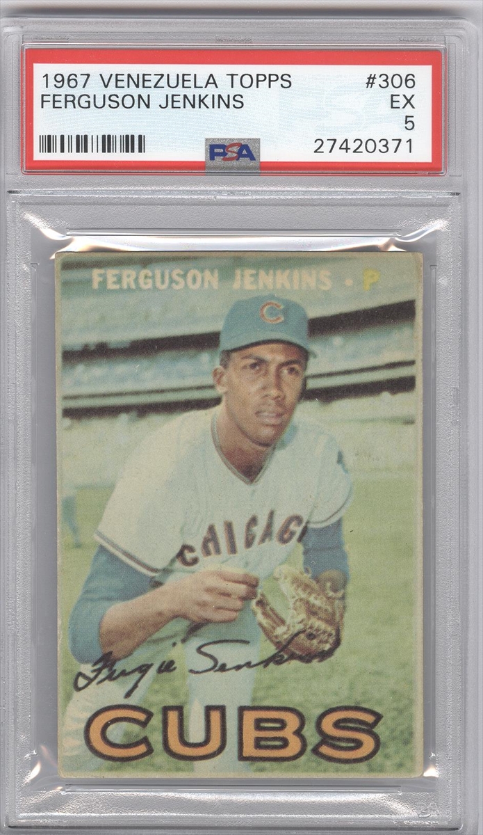 1968 Topps Ferguson Jenkins