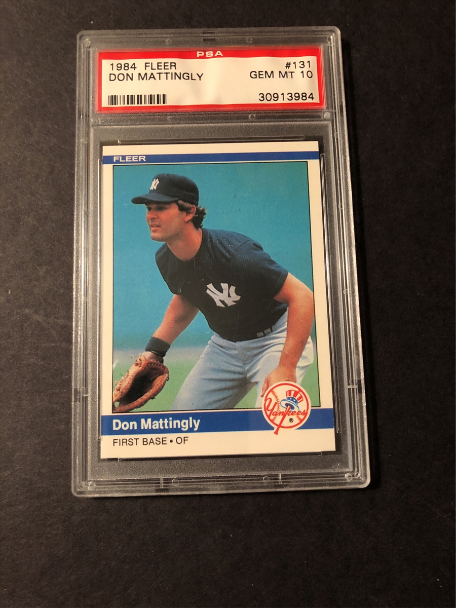 Psa Set Registry Showcase Don Mattingly Expanded Rookies