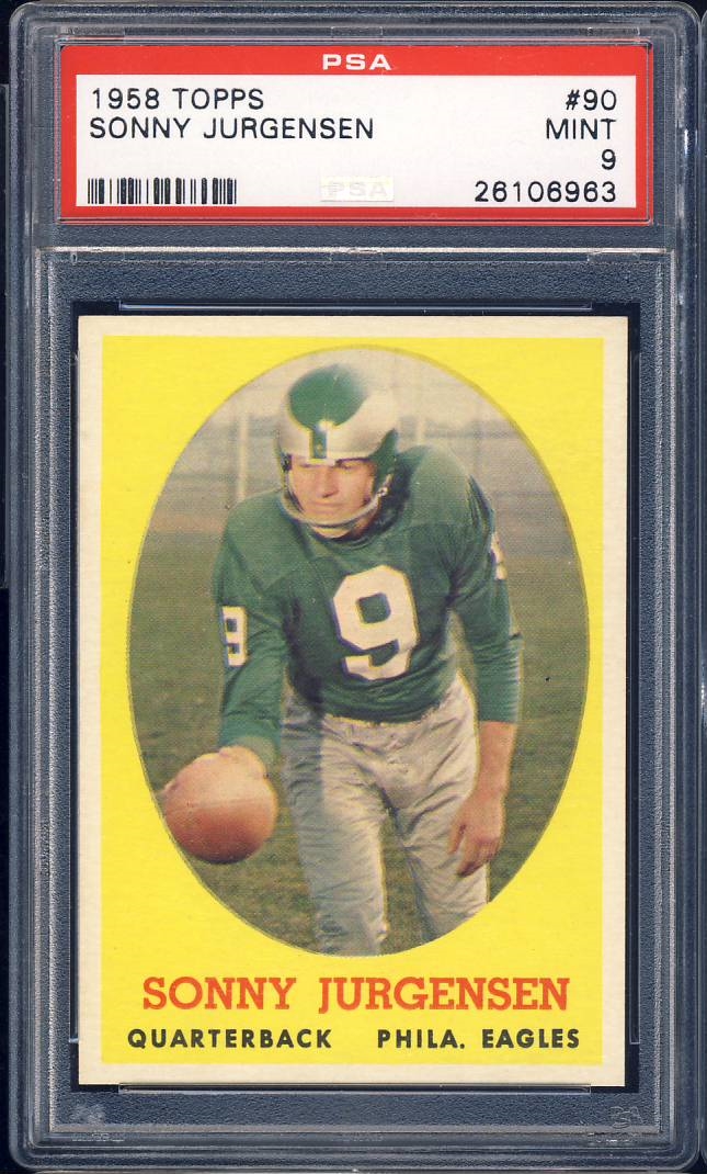 Football - Sonny Jurgensen Basic Set: The Hawkeye Collection Set Image ...