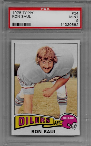 : 1975 Topps # 271 Zeke Moore Houston Oilers (Football