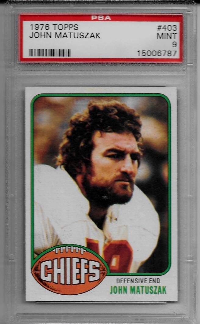 Football, John Matuszak Basic Set All Time Set: Cardboard Cheddar