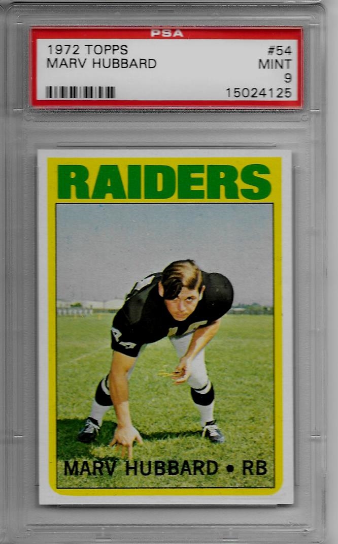 Football - Marv Hubbard Basic Set: Kelly's Marv Hubbards Set Image Gallery