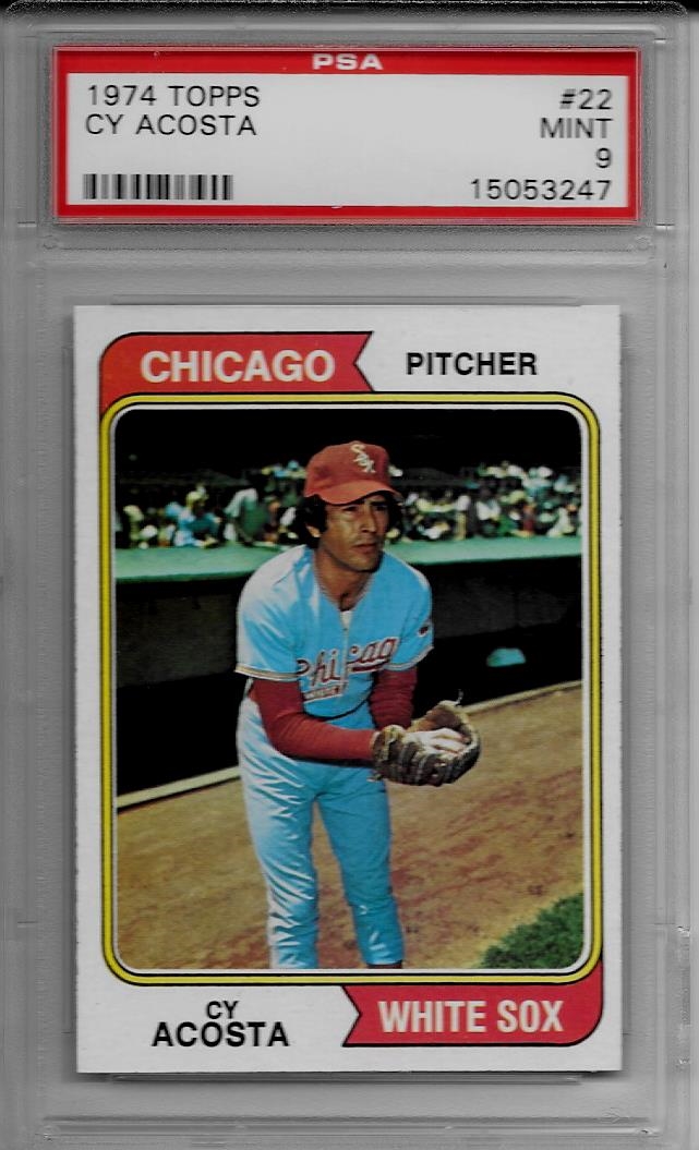  1974 Topps # 486 Steve Stone Chicago White Sox