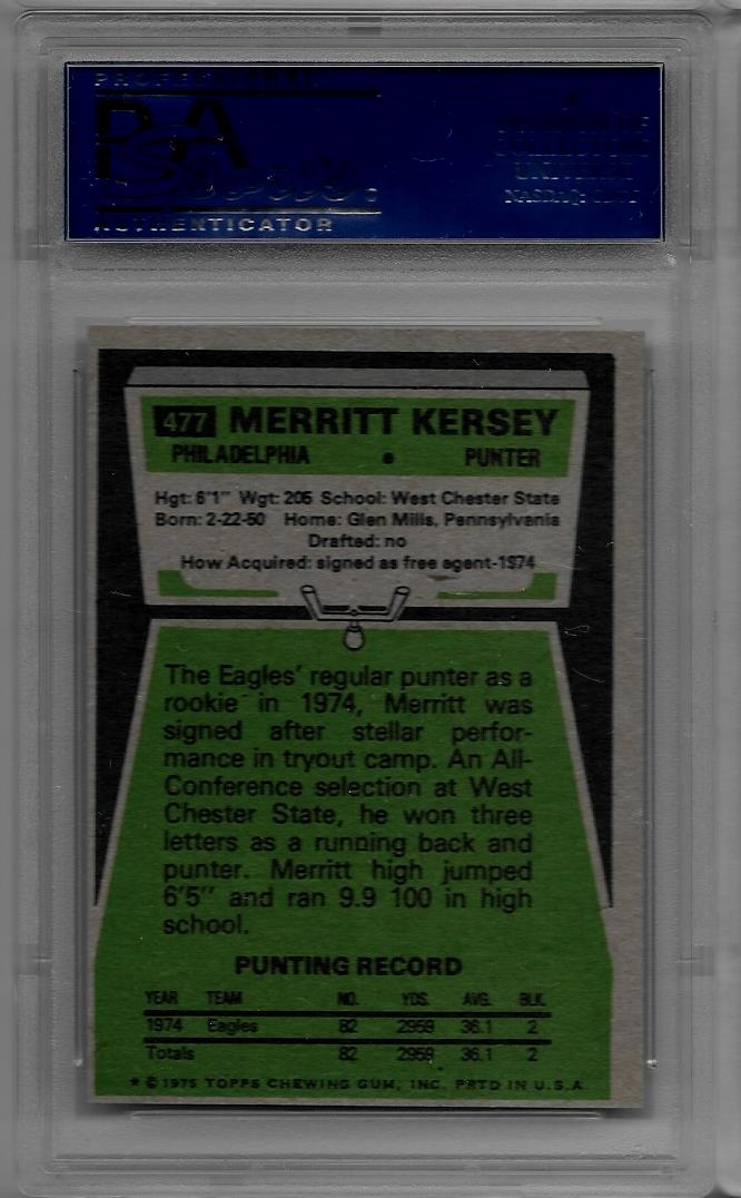 Football - 1975 Topps Philadelphia Eagles: Kelly's 1975 Topps Philadelphia  Eagles Set Image Gallery