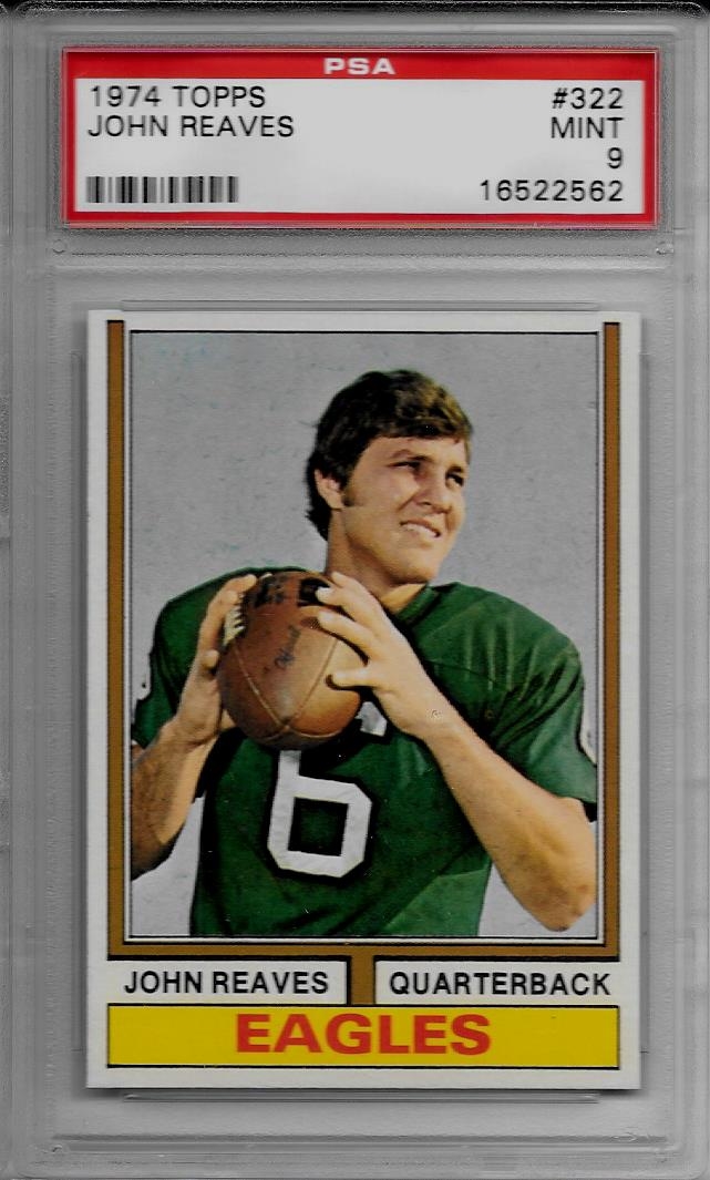 : 1974 Topps # 47 Po James Philadelphia Eagles (Football