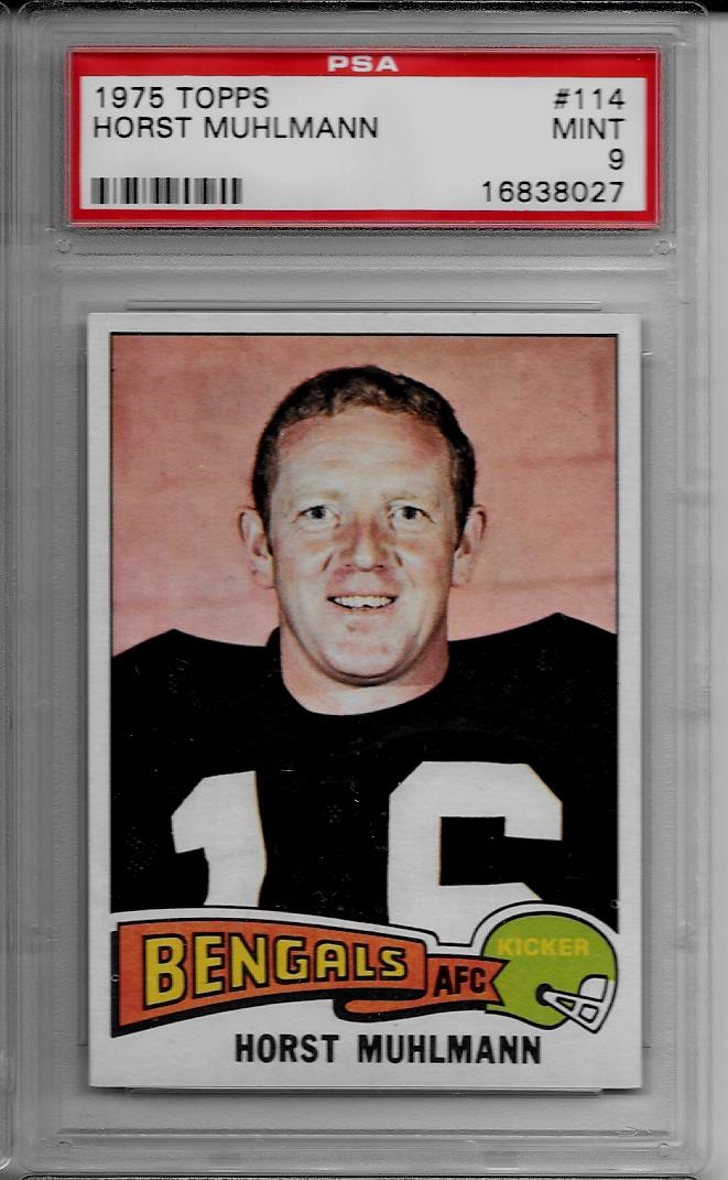 : 1975 Topps # 334 Royce Berry Cincinnati Bengals