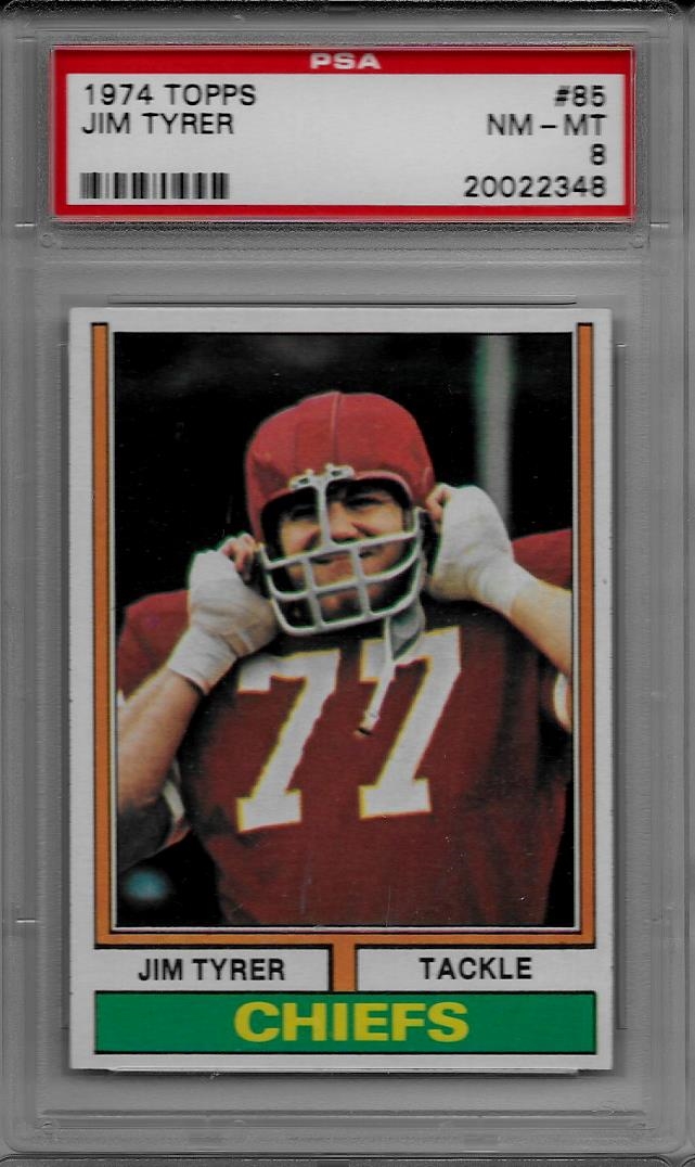 Football - 1974 Topps Kansas City Chiefs: Kelly's 1974 Topps Kansas City  Chiefs Set Image Gallery