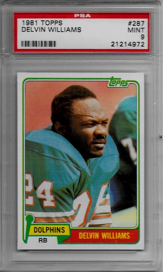 Football - 1981 Topps Miami Dolphins: Matt P. 1981 Dolphins Set Image  Gallery