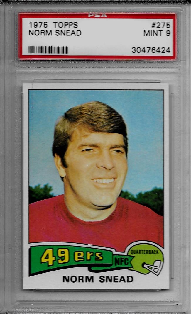 : 1975 Topps # 442 Bob Hoskins San Francisco 49ers