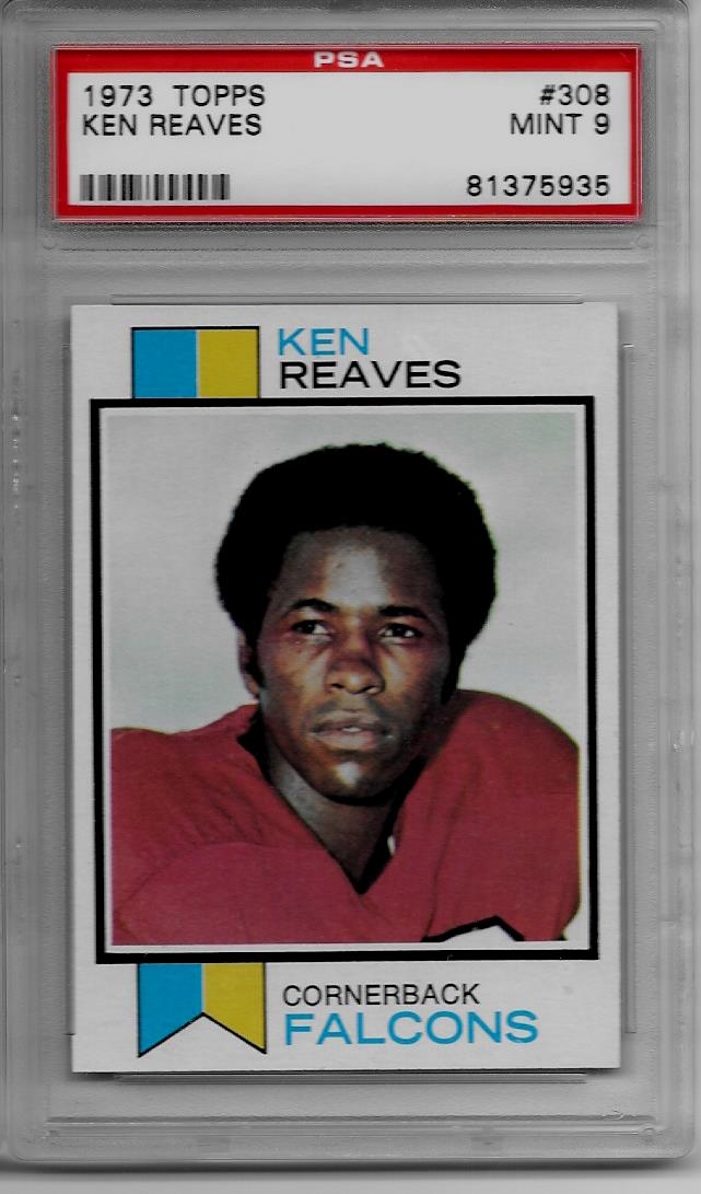 1973 Topps Atlanta Falcons Team Set