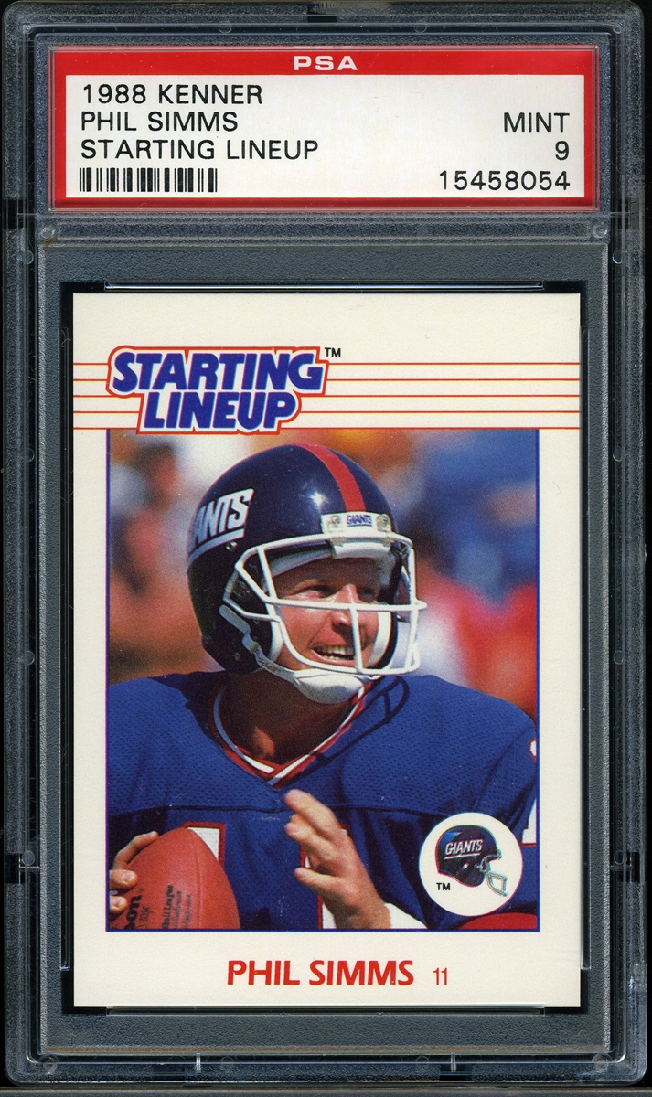 Football - Phil Simms Basic & Collector Issues Set: Tom D Set Image Gallery