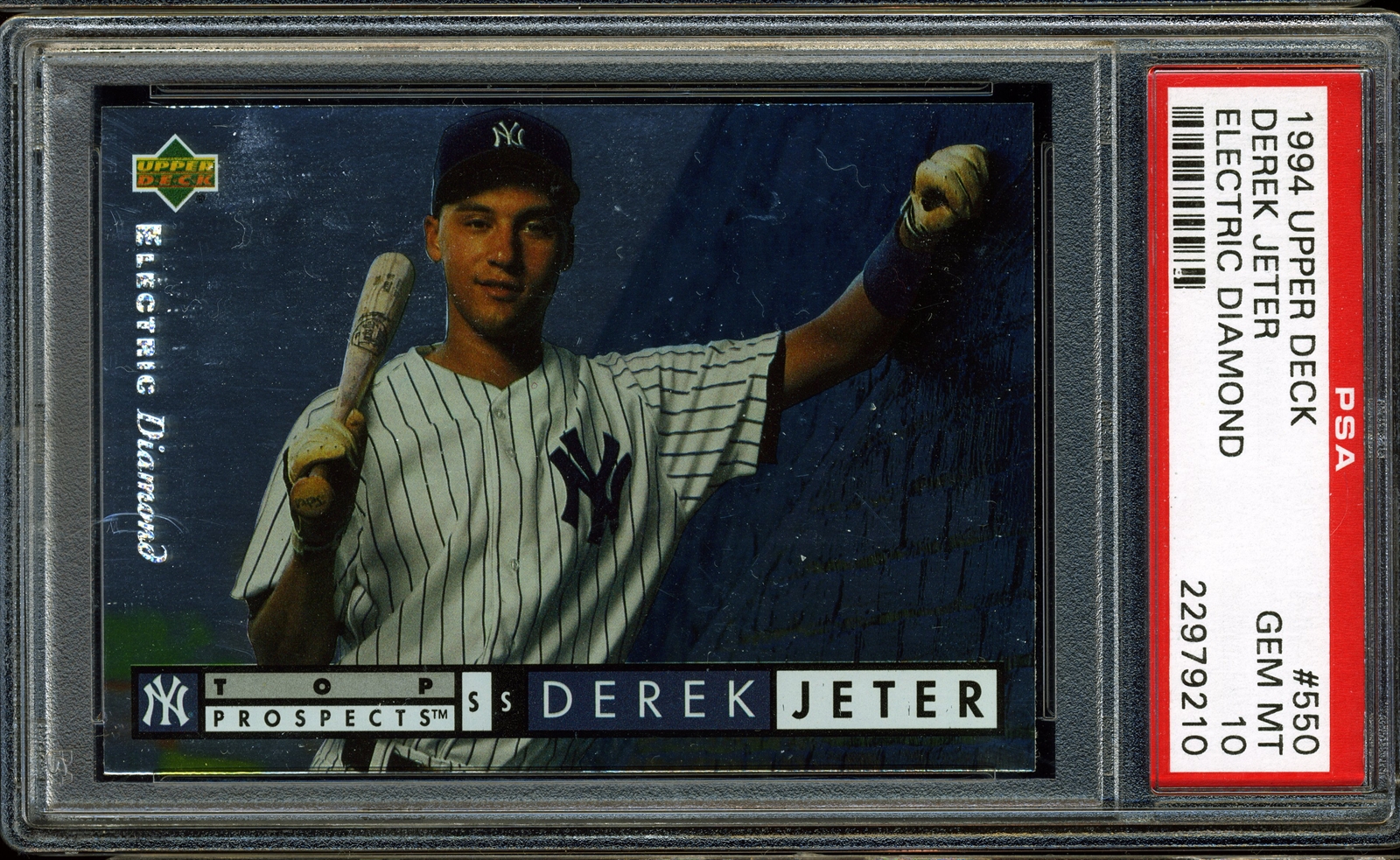 PSA Set Registry Showcase: 1994 Derek Jeter Upper Deck and Collector's ...
