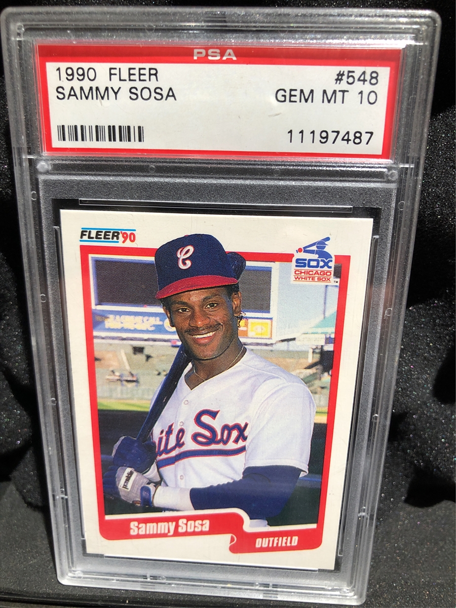 Zenith Sammy Sosa Baseball Trading Cards