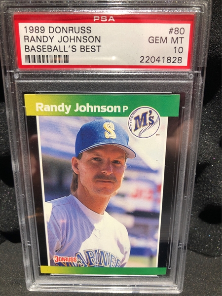  Randy Johnson 2004 Donruss World Series Jersey with