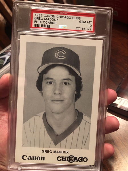 1991 TOPPS 40 Years GREG MADDUX Chicago CUBS Baseball Card MLB EX