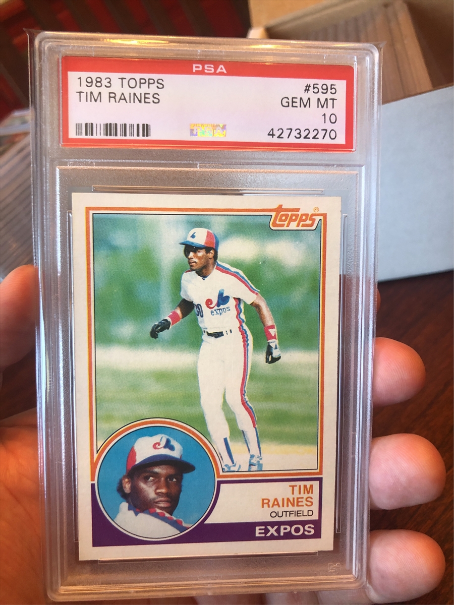 1983 Topps Tim Raines