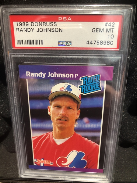  Randy Johnson 2004 Donruss World Series Jersey with