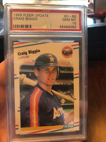 1990 Upper Deck Craig Biggio COR Baseball card