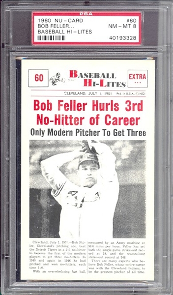 Bob Feller autographed Baseball Card (Cleveland Indians ) 1983 ASA