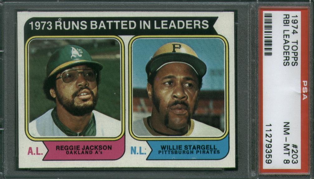 1974 OAKLAND ATHLETICS TEAM CARD - Topps Baseball Card - # 246