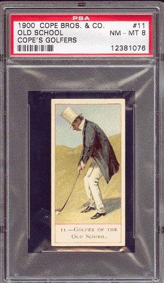 copes golfers cigarette cards Misc Sports, 1900 Cope Bros. & Co. Cope's Golfers