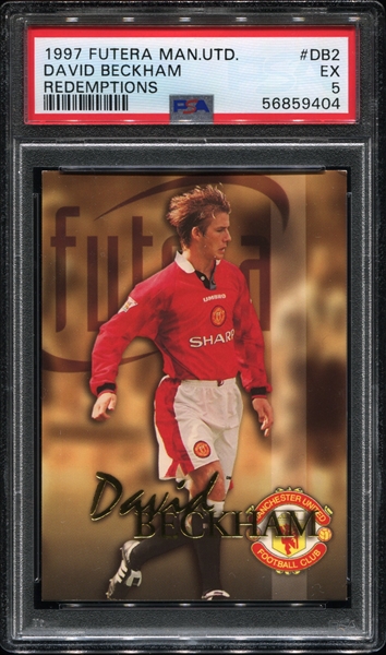 David Beckham すっごい ＜ 1998 Futera Manchester United Red