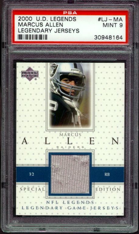 2004 Upper Deck Legends Legendary Jerseys LJTA Troy Aikman Jersey 38/99 -  Sportsnut Cards