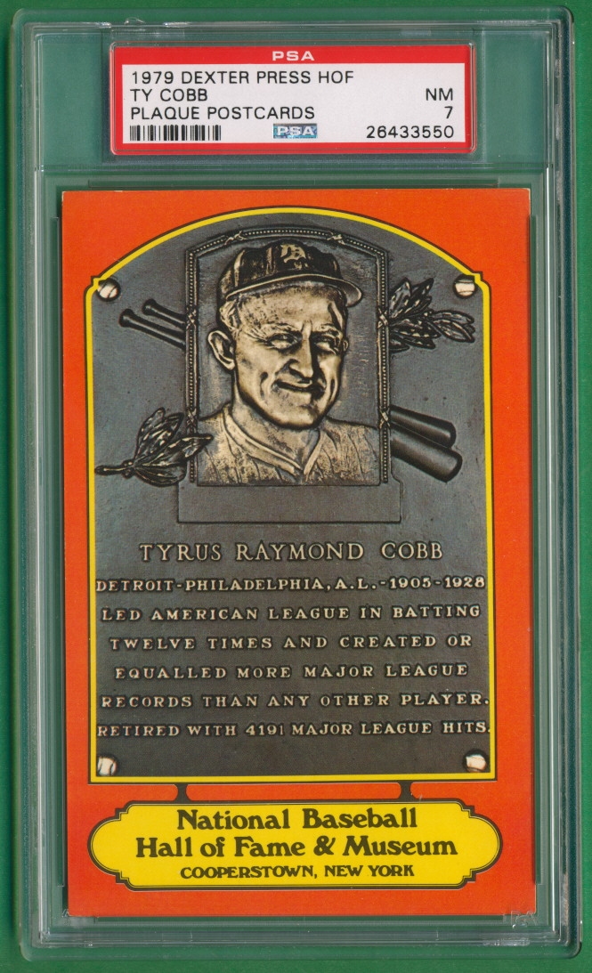 Roberto Clemente Baseball Hall of Fame Plaque Postcard