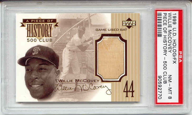 Lot Detail - 1999 Upper Deck A Piece Of History '500 Club' Jimmie Foxx Bat  Relic Card - RARE EARLY GAME-USED BAT RELIC