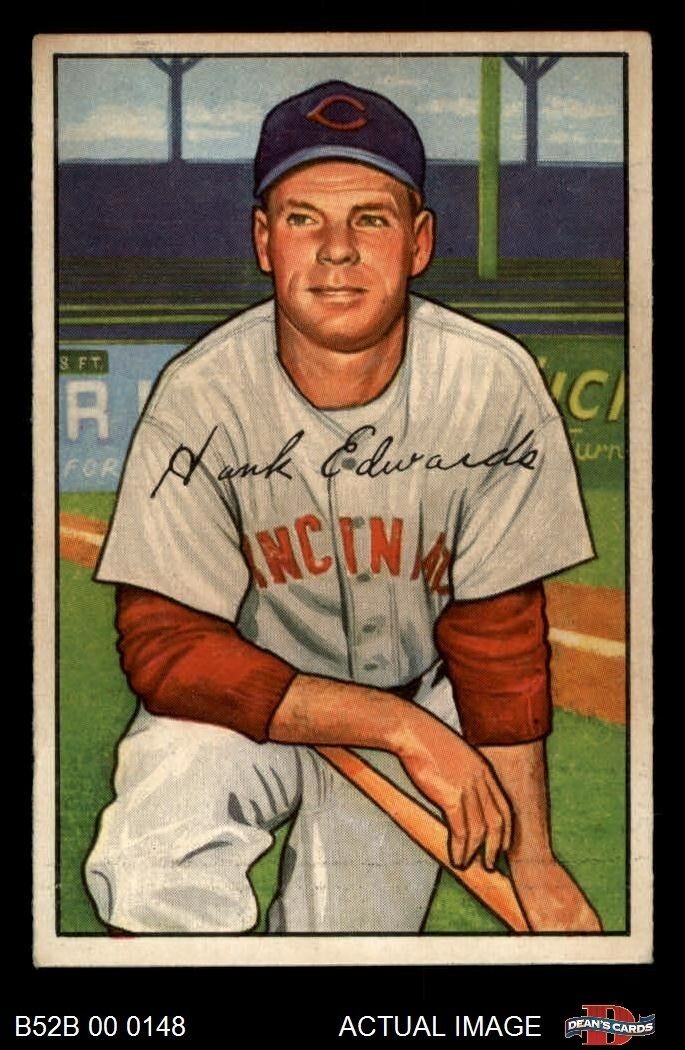 Baseball - 1952 Bowman Cincinnati Reds: Bigredmachine Set Image Gallery