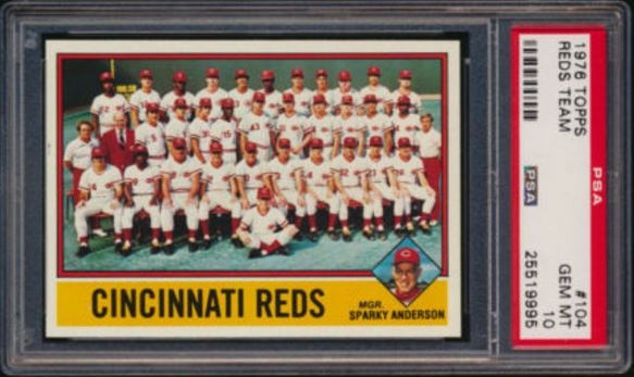 Baseball - 1956-Present Topps Cincinnati Reds Team Cards: mcholke Reds Team  Set Image Gallery