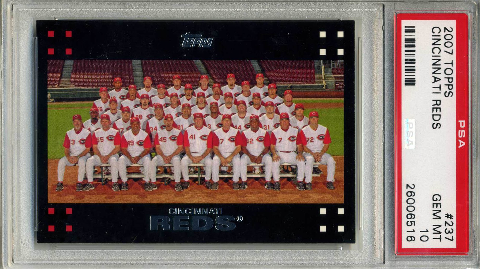 Cincinnati Reds Baseball Card Collector: 1981 Cincinnati Reds Team