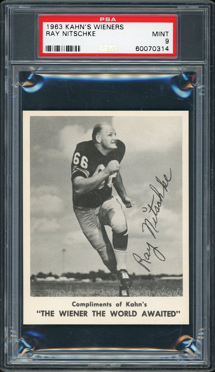 1963 Topps Ray Nitschke