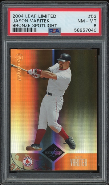 Jason Varitek 2016 Topps Five Star Auto Golden Graphs /50 Jason Varitek Baseball Trading Cards \u0026 Accessories for sale | eBay